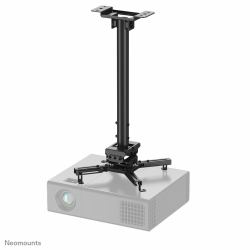 Neomounts CL25-540BL1 Supporto a soffitto beamer - alt. 60,5-90,5 cm - montaggio facile - mobilità completa (Neomounts CL25-540BL1 Beamer ceiling mount - max 35 kg - h 60;5-90;5 cm - Easy Install-...