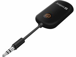 Sandberg 450-12 accessorio per cuffia Ricevitore/trasmettitore (BT Audio Link 2in1 TxRx - Bluetooth Audio Link 2in1 - TxRx, Receiver/transmitter, 75 g, Black - Warranty: 60M)