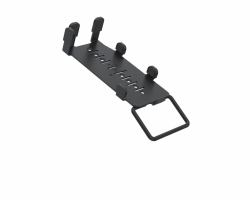 Ergonomic Solutions SpacePole Payment VER400-MH-32 accessorio di sistema POS Supporto POS Bianco Metallo (Verifone P200 P400 MultiGrip - [with handle] - WHITE for - Verifone p200/p400 White - Warra...