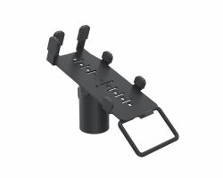 Ergonomic Solutions SpacePole Payment VER400-DM-02 accessorio di sistema POS Supporto POS Nero Metallo (VERIFONE P200 P400 P400+ - DURATILT SP1 [WITH HANDLE] BLACK)