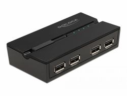 DeLOCK Interruttore USB 2.0 da 4 PC per 4 dispositivi (Delock - USB sharing switch til perife)