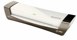 Leitz iLAM Laminator Office A4 Plastificatrice a caldo 400 mm/min Argento, Bianco (LEITZ LAMINATOR ILAM OFFICEA4 - GB 230V SV)