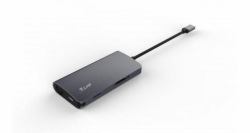 lmp USB-C mini Dock, HDMI, 3x USB - 3.0, Ethernet, SD/MicroSD, - USB-C charging, Aluminium Housin...