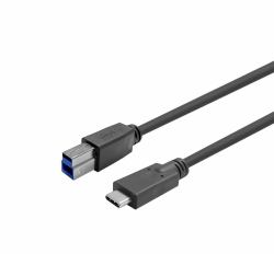 vivolink PROUSBCBMM7.5 cavo USB USB 3.2 Gen 1 [3.1 Gen 1] 7,5 m USB C USB B Nero 
