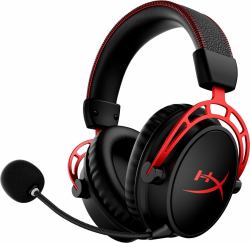 HyperX Cloud Alpha - Wireless Gaming Headset [Black-Red] (HyperX Cloud Alpha - headset)