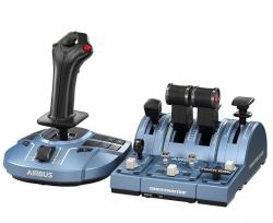 Thrustmaster TCA Captain Pack X Airbus Edition Nero, Blu USB Joystick + leva di controllo del motore Analogico/Digitale PC, Xbox Series S, Xbox Series X (Thrustmaster TCA Captain Gaming Joystick/Th...