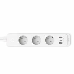 TP-Link Tapo P300 3 presa[e] AC Type F [CEE 7/4] 1,5 m 3 2300 W Bianco (Tapo P300 V1 - Ciabatta smart - 220-240 V c.a. V - 2300 watt - Wi-Fi - ingresso: alimentazione - connettori di uscita 6 [3 x ...