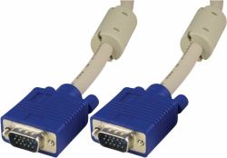 Deltaco RGB-8E cavo VGA 20 m VGA [D-Sub] Grigio (DELTACO VGA-kabel - 20 m)