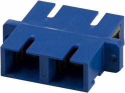 Deltaco FBP-1040 adattatore per inversione del genere dei cavi 2x SC Blu (DELTACO FBP-1040 - modulÃ¦rt indsÃ¦tning)