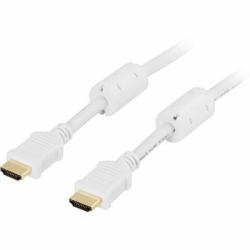 Deltaco HDMI-1030A cavo HDMI 3 m HDMI tipo A [Standard] Bianco 