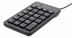 Deltaco TB-120 tastierino numerico Universale USB Nero 