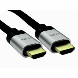 Cables Direct CDLHD8K-10SLV cavo HDMI 10 m HDMI tipo A [Standard] Nero, Argento (CDL 10m 8K HDMI Cable - Silver)