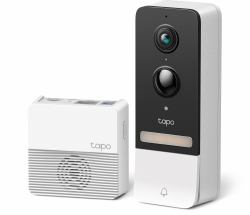 TP-Link Tapo D230S1 Nero, Bianco (TP-LINK TAPO VIDEO DOORBELL CAMERA KIT)