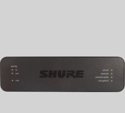 Shure ANIUSB-MATRIX bridge per audioconferenza Nero Collegamento ethernet LAN 20 - 20000 Hz (4CH IN/2CH OUT USB MATRIX MIX DNTE BLOCK)