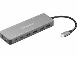 Sandberg USB-C 13-in-1 Travel Dock 