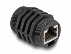 DeLOCK RJ45 Cat.6A Modulo integrato IP67 polvere e impermeabile (Delock netvÃ¦rkskobling - sort)