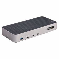 StarTech.com Docking Station USB-C per Tre Monitor - Dock USB C Triplo HDMI/DP 4K - Hub USB a 5 P...