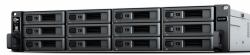 Synology RackStation RS2423RP+ NAS/storage server Rack [2U] Ryzen Embedded V1780B 8 GB DDR4 0 TB DiskStation Manager Black, Grey (Synology Rackstation RS2423RP+ NAS Sys)