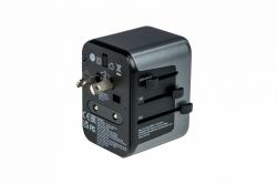 Verbatim 49545 adattatore per presa di corrente Universale (Verbatim Uni Travel Adapter UTA-03 PD30W)