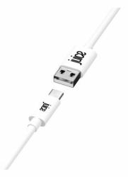 Juice JUI-CABLE-TYPEC-2M-RND-ECO-WHT cavo USB USB 2.0 USB A USB C Bianco 
