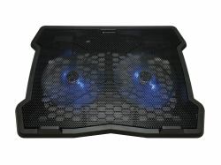 Conceptronic THANA06B base di raffreddamento per laptop 39,6 cm [15.6"] Nero (Notebook Cooling Pad 39.6 Cm - [15.6"] Black - Warranty: 12M)