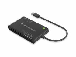 Conceptronic BIAN01B lettore di card readers Interno USB 3.2 Gen 1 [3.1 Gen 1] Nero (Bian All-In-One Smart Id Card - Reader - Warranty: 12M)