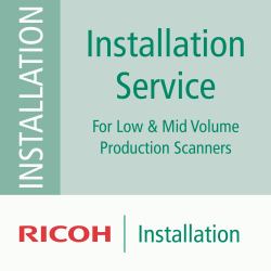 Ricoh Servizio di Installazione per 1 Scanner 