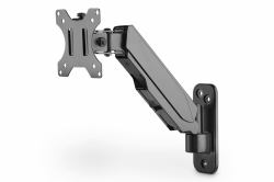 Digitus Porta monitor universale singolo con molla a gas, montaggio a parete 