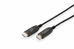 Digitus Cavo ibrido in fibra ottica HDMI AOC, UHD 8K, 15 m (HDMI AOC HYBRID FIBER OPTIC CA - TYPE A M/M 15M UHD 8K60HZ GOLD)