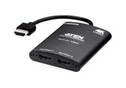 ATEN Splitter True 4K HDMI a 2 porte (ATEN VS82H - Video splitter - 2 x HDMI - desktop - for VanCryst VS182B, VS184B)