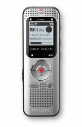 Philips Voice Tracer DVT2015 dittafono Memoria interna e scheda di memoria Argento (Philips DVT2015 8GB Digital Voice Tracer with SemblyAI Voucher)