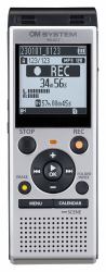 Olympus WS-882 Flash card Argento (WS-882 [4GB] Stereo Recorder Silver incl. Batteries - Alkaline - OM V420330SE000)
