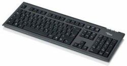 Fujitsu KB410 USB tastiera Ufficio Nero 