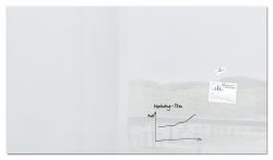 Sigel GL235 bacheca magnetiche e accessori Vetro Bianco (Sigel Artverum Polished Glass Board Super White 2400x1200x18mm)