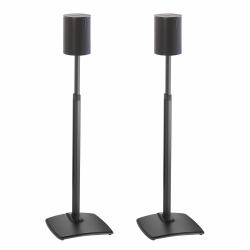 SANUS WSSE1A2-B2 - ADJUSTABLE SPEAKER STAND SONOS ERA 100 - PAIR - BLACK (Sanus WSSE1A2 stativ - for speakers -)