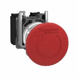 Schneider Electric XB4BS8445 interruttore elettrico Interruttore a pulsante Rosso (Emergency stop switching off)