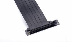 Phanteks PH-CBRS_FL22 cavo di alimentazione interno 0,22 m (Phanteks 220mm Flatline PCI-E x16 Riser Cable 90 Degree Adapter)
