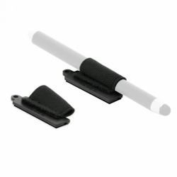 Mobilis 001081 accessorio per penna stilografica Nero 1 pz (PACK OF 10 ADHESIVE UNIVERSAL - STYLUS HOLDER - BLACK)