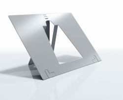 STANDIVARIUS Libro B porta documenti Hylite (A4 Adjustable Book Holder - Natural Aluminium)