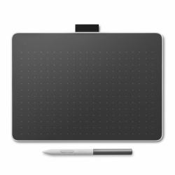 Wacom Intuos One Small tavoletta grafica Grigio, Bianco 152 x 95 mm USB/Bluetooth (Wacom One pen tablet small Bluetooth CTC4110WLW1B)
