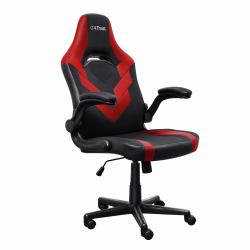 Trust GXT 703 Riye Sedia da gaming per PC Sedia tappezzata Nero, Rosso (Trust GXT703R RIYE GAMING CHAIR RED UK)