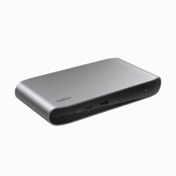Belkin INC013VFSGY hub di interfaccia Thunderbolt 4 40000 Mbit/s Nero, Grigio (CONNECT 5-IN-1 THUNDERBOLT 4 - HUB)