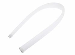 Vivolink PROZIPSLEEVEW1228 guaina per cavo Bianco (Pro Expandable Sleeve white - w. Zipper 12mm 2.8m)