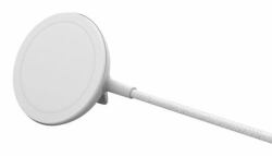 Belkin WIA004DSWH mobile device charger Headset, Smartphone, Smartwatch White USB Wireless charging Indoor (^MAGSAFE 15W PAD&STAND 2M BRAIDED)
