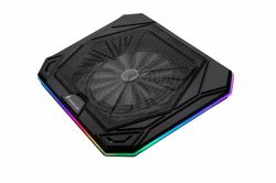 SureFire Bora X1 base di raffreddamento per laptop 43,2 cm [17"] 750 Giri/min Nero (SF BORAX1 LAPTOP COOLING RGB)