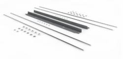 Kindermann 7466000019 accessorio per montaggio prioettore Bianco (THREADED ROD SET CEILING LIFT C - COMPACT)