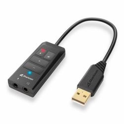Sharkoon 4044951034215 audio card 7.1 channels USB (Sharkoon SB2 - lydkort)