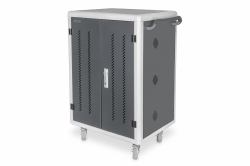 Digitus Armadio di ricarica mobile per notebook/tablet fino a 15,6 pollici, sincronizzazione dati, UV-C (CHARGINGTROLLEY UV-C DATA SYNC - 30 CHARGEBASES 3962CM 156 BLK)