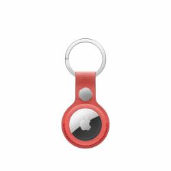 Apple Portachiavi AirTag in tessuto FineWoven - Corallo (AIRTAG FINE WOVEN KEY RING - TAUPE)