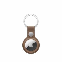 Apple AirTag FineWoven Key Ring - Taupe (AIRTAG FINE WOVEN KEY RING - TAUPE)
